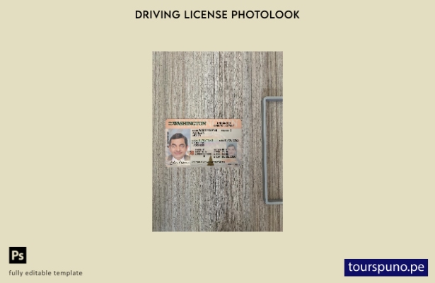 listo para imprimir plantilla frontal de aspecto fotográfico presente del per 13